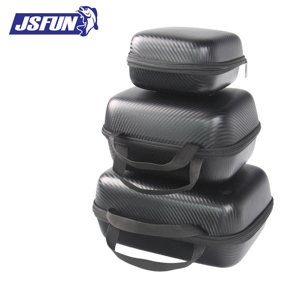 Spincast Reel - JSFUN 낚시 릴 케이스 S/M/L PU