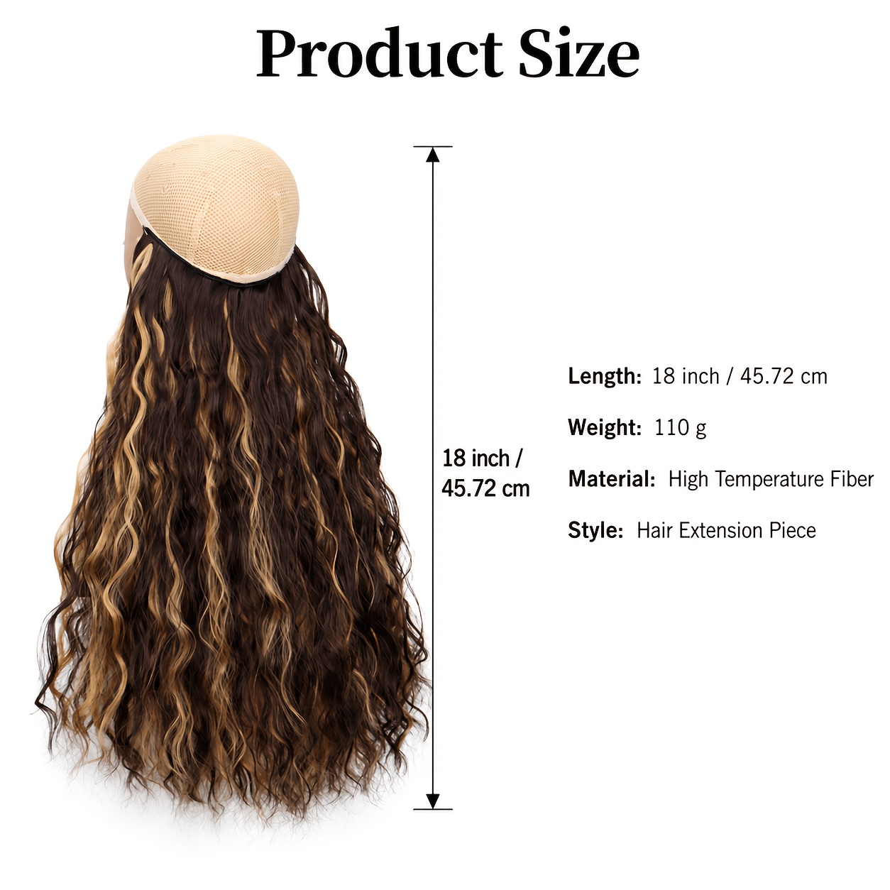 긴 합성 낚싯줄 헤어 익스텐션 여성용 우아한 워터 웨이 - Baitcasting Reel 리뷰 및 가격